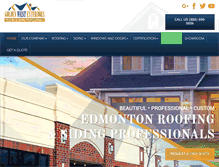 Tablet Screenshot of goldenwestexteriors.com